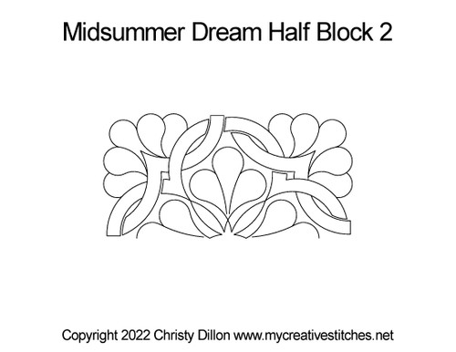Midsummer Dream Half Block 2