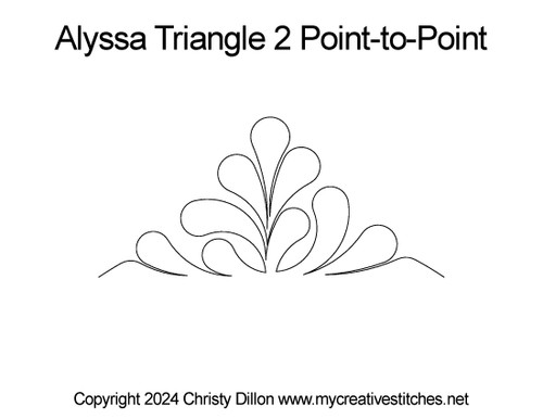 Alyssa Triangle 2 Point-to-Point