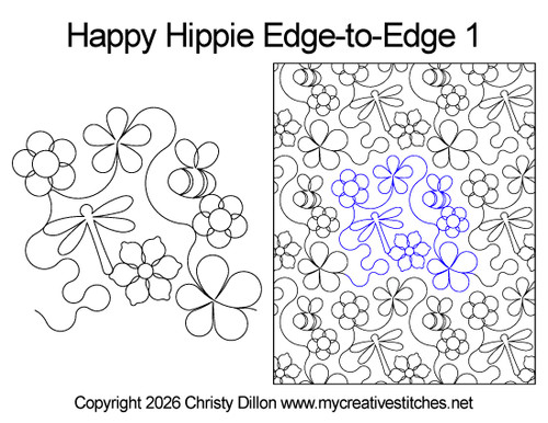 Dragonfly, bee, flower, feather, quick and easy, groovy, fun, whimsical