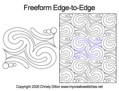 Flowing, neutral, quick and easy, echo, pearls, pebbles