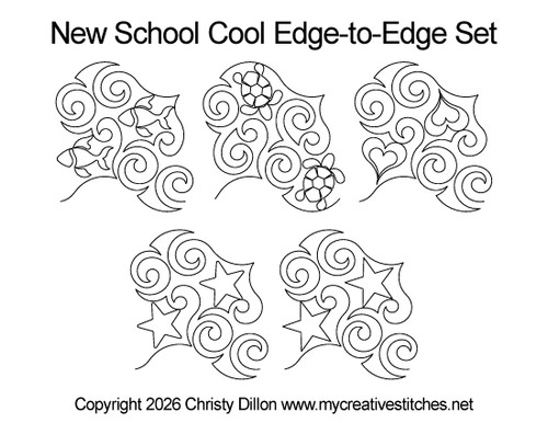New School Cool Edge-to-Edge Set