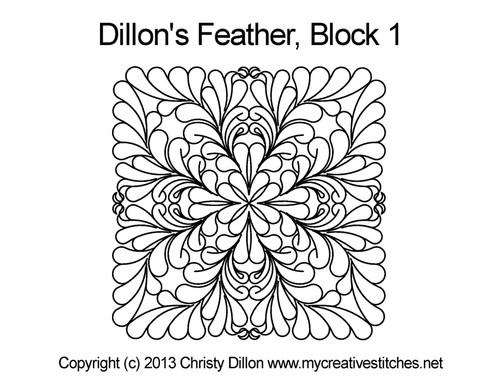 Dillon's Feather Block 1