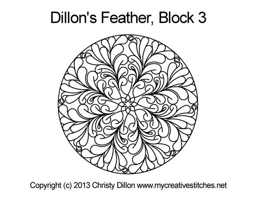 Dillon's Feather, Block 3