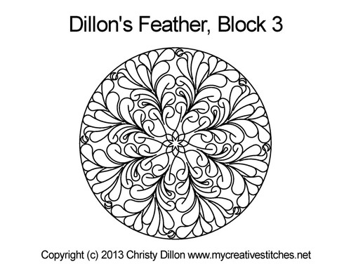 Dillon's Feather Block 3