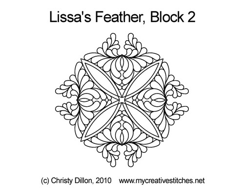 Lissa's Feather Block 2