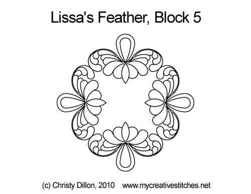 Lissa's Feather Block 5