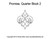 Promise Quarter Block 2