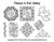 Peace in the Valley Set digital quilting patterns