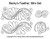 Becky's Feather Mini-Set computerized mini patterns