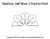 Delphine Half Block 3 or Point-to-Point, block specific,