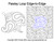 Paisley Loop Edge-to-Edge, Paisley, echo, pearls, neutral, digital pantograph for computerized long-arm quilting machines