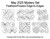 May 2025 Mystery Set Feathers Flowers - Digitized Quilting Pattern