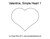 Valentine Simple Heart 1 quilt pattern