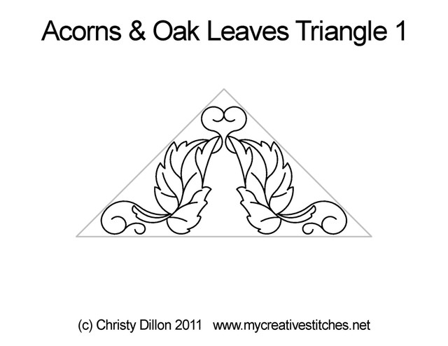 All Triangles - Page 1 - My Creative Stitches