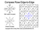 Computerized Quilting Compass Rose Edge-to-Edge