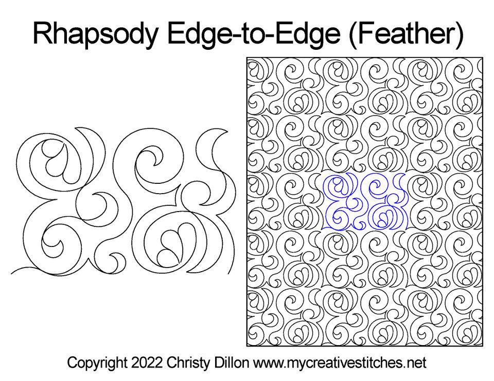 Digital Designs for Computerized Quilting Longarm Quilting Designs