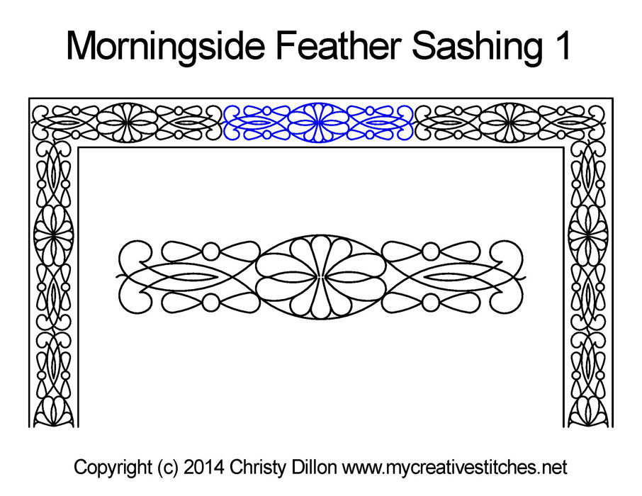 Morningside Feather EdgetoEdge 1 My Creative Stitches