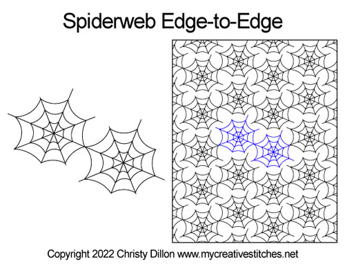 Spiderweb Edge-to-Edge