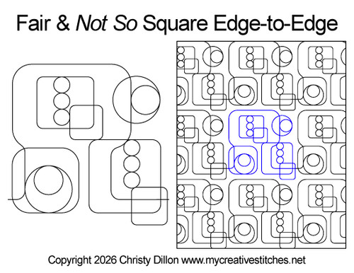 Fair and Not So Square Edge-to-Edge