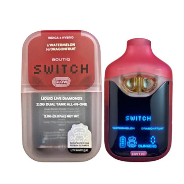 lemon✴︎ BOUTIQ SWITCH - Lemon Stripe [S] + Star Fruit [H]- 2 Gram