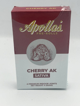 Apollo's Pre rolls - 4pk - Cherry Ak [S}