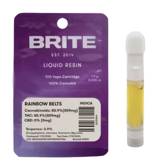 Brite Labs Liquid Resin Cart - Rainbow Belts [I]