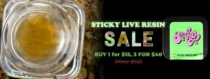 Sticky Live Resin Sale