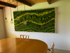 Original Artwork - Framed Moss Wall / Real ZOOM Background - 4'x8'