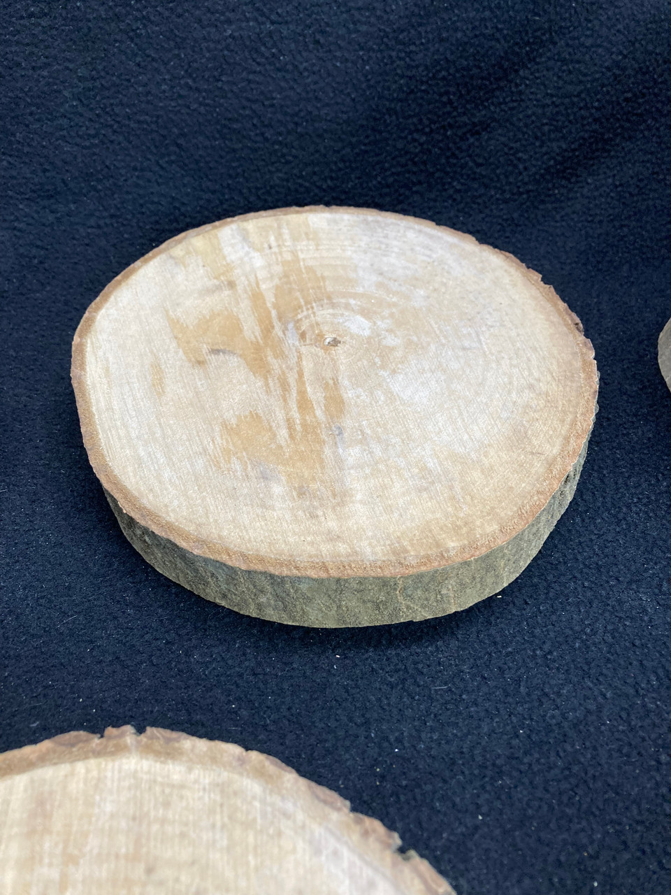 Walnut Wood Trivet Hot Plate Holder Natural Rough Cut Single