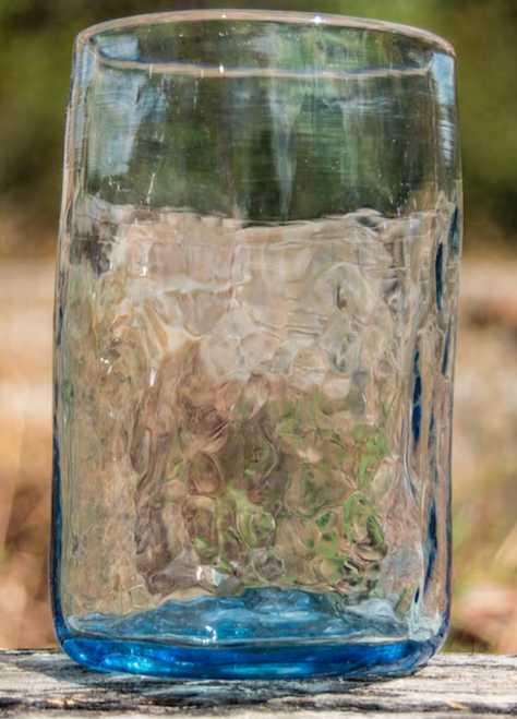 drinkers, hand-blown drinking glasses