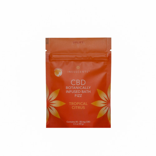 CBD Botanically Infused Bath Fizz - Tropical Citrus 3.5oz