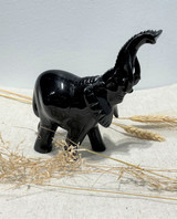 Soapstone Figurine | Elephant - Large 6" | Handmade in Kenya