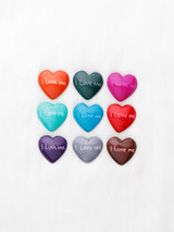 I LOVE ME | SoapStone Heart | Handmade in Kenya