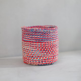 Pink Bliss Sisal Kiondo Basket (6 inch)