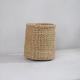 Timeless Beige Fair Trade Kiondo Basket (6 inch)
