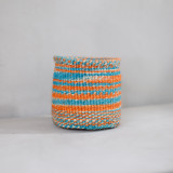 Blue Citrus Burst Kiondo Basket (6 inch)