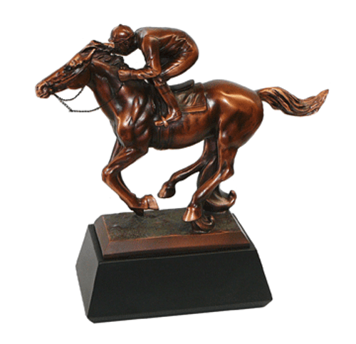Horse racing trophy - elegant sculpture
