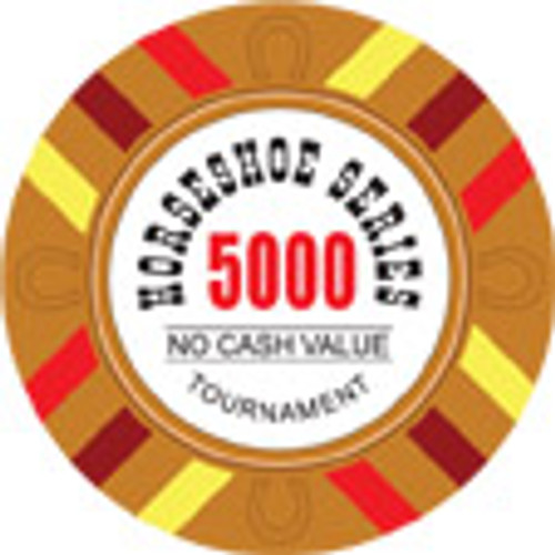 Horseshoe Poker Chips 5000
