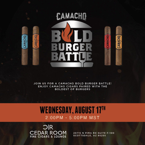 August 17th Camacho Bold BBQ Event August 17th Camacho Bold BBQ Event