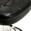 Faux Leather Tattoo Barber Reclining Chair, Black
