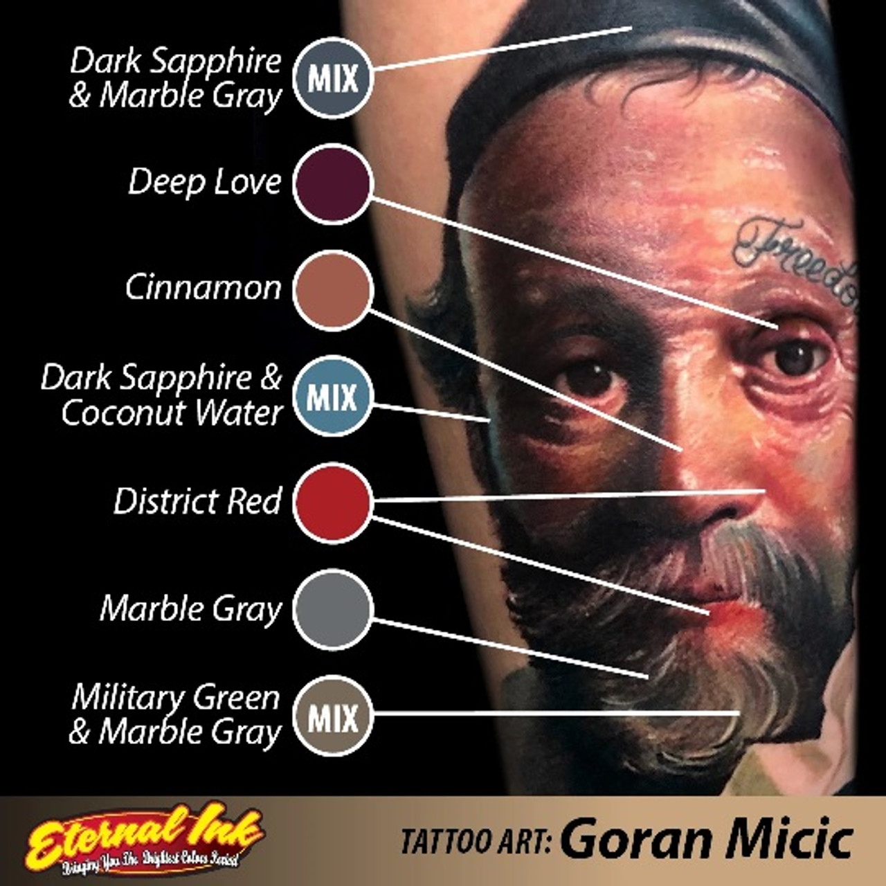 Goran Micic Artist's Palette, 1oz.