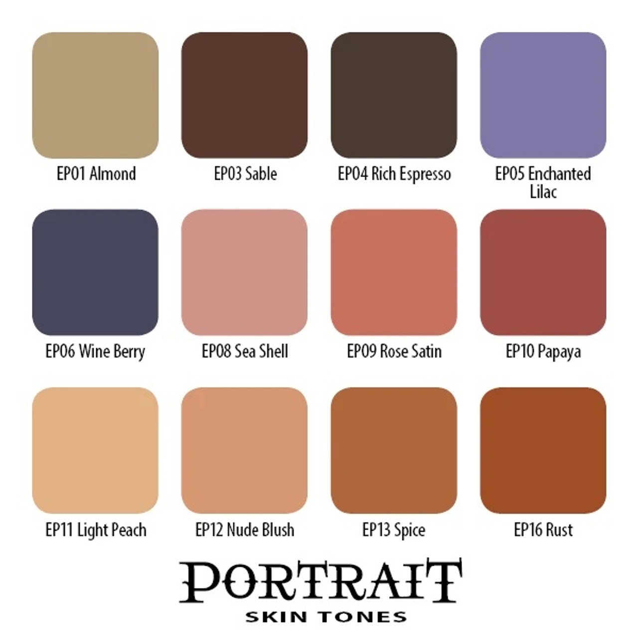 Ron Russo Portrait Skin Tones Set, 1oz.