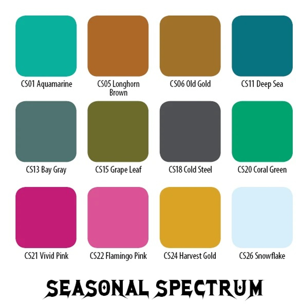 Seasonal Spectrum Signature Series Set, 1oz.