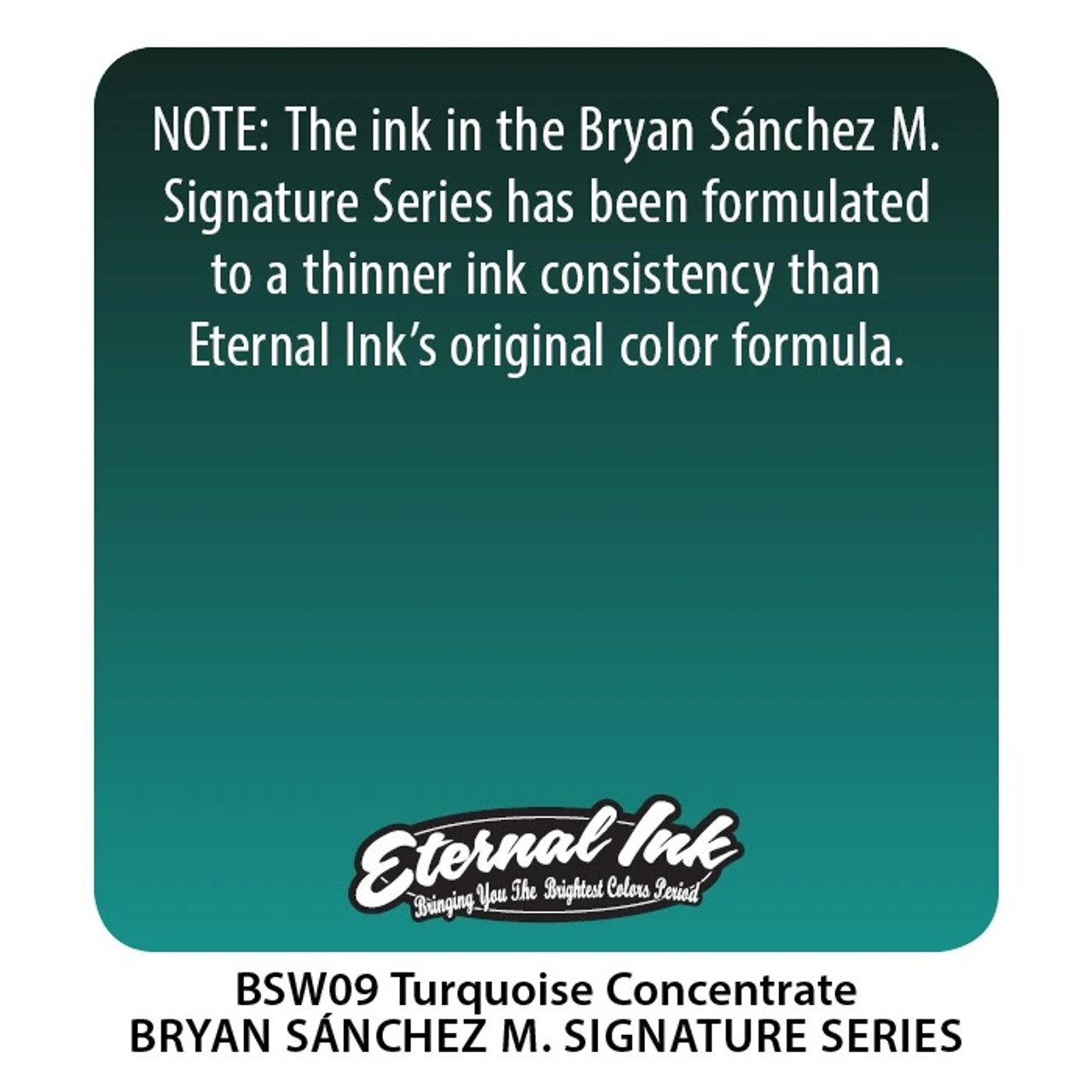 Bryan Sanchez M. Turquoise Concentrate, 1oz.