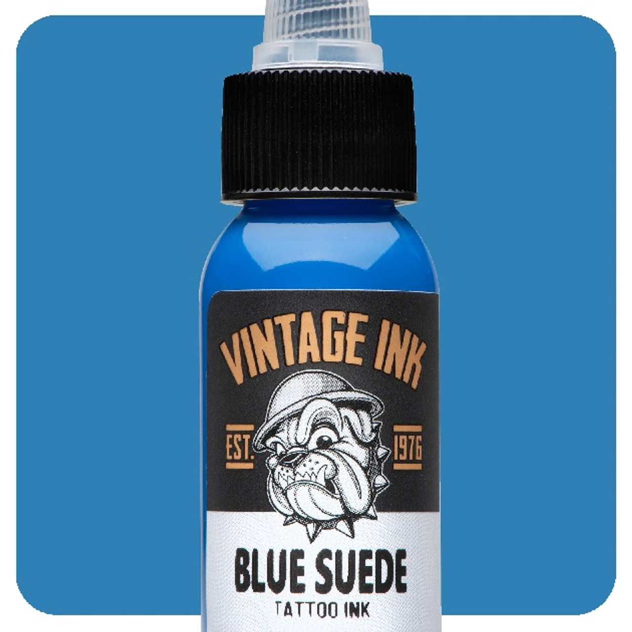 Vintage Blue Suede Ink, 1oz.
