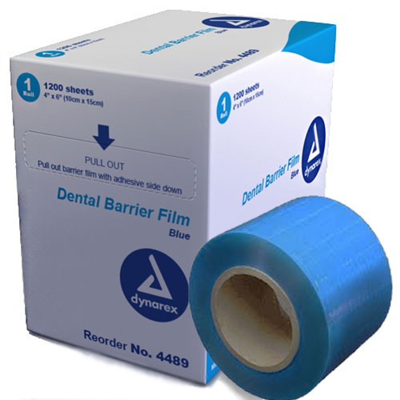 Dynarex Barrier Film Roll, Options: Blue or Clear