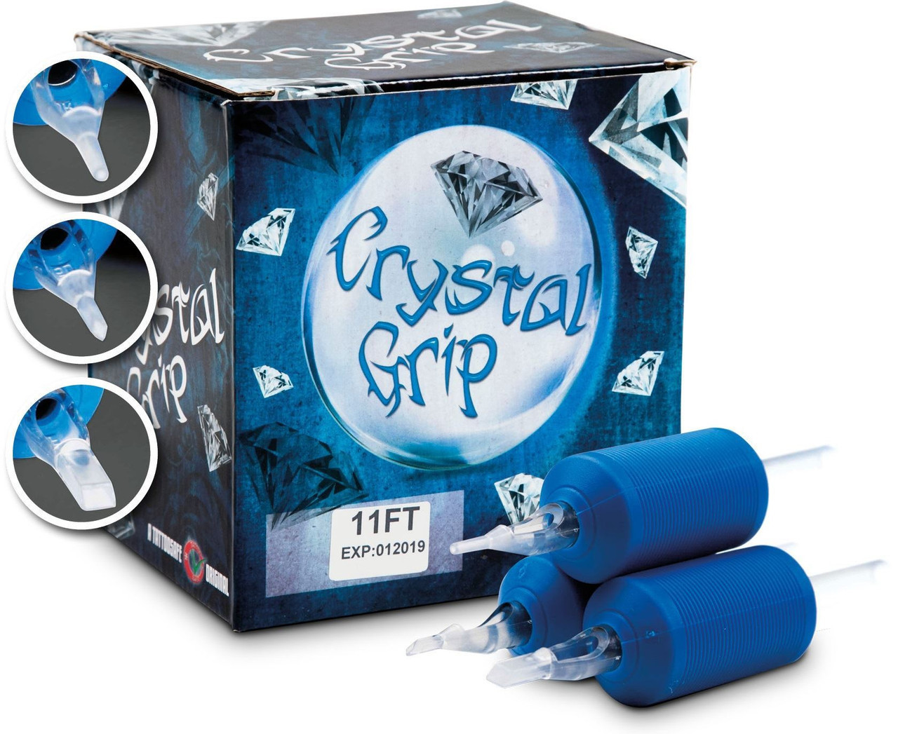 Crystal Grip Diamond, 1", Disposable, 20/BX