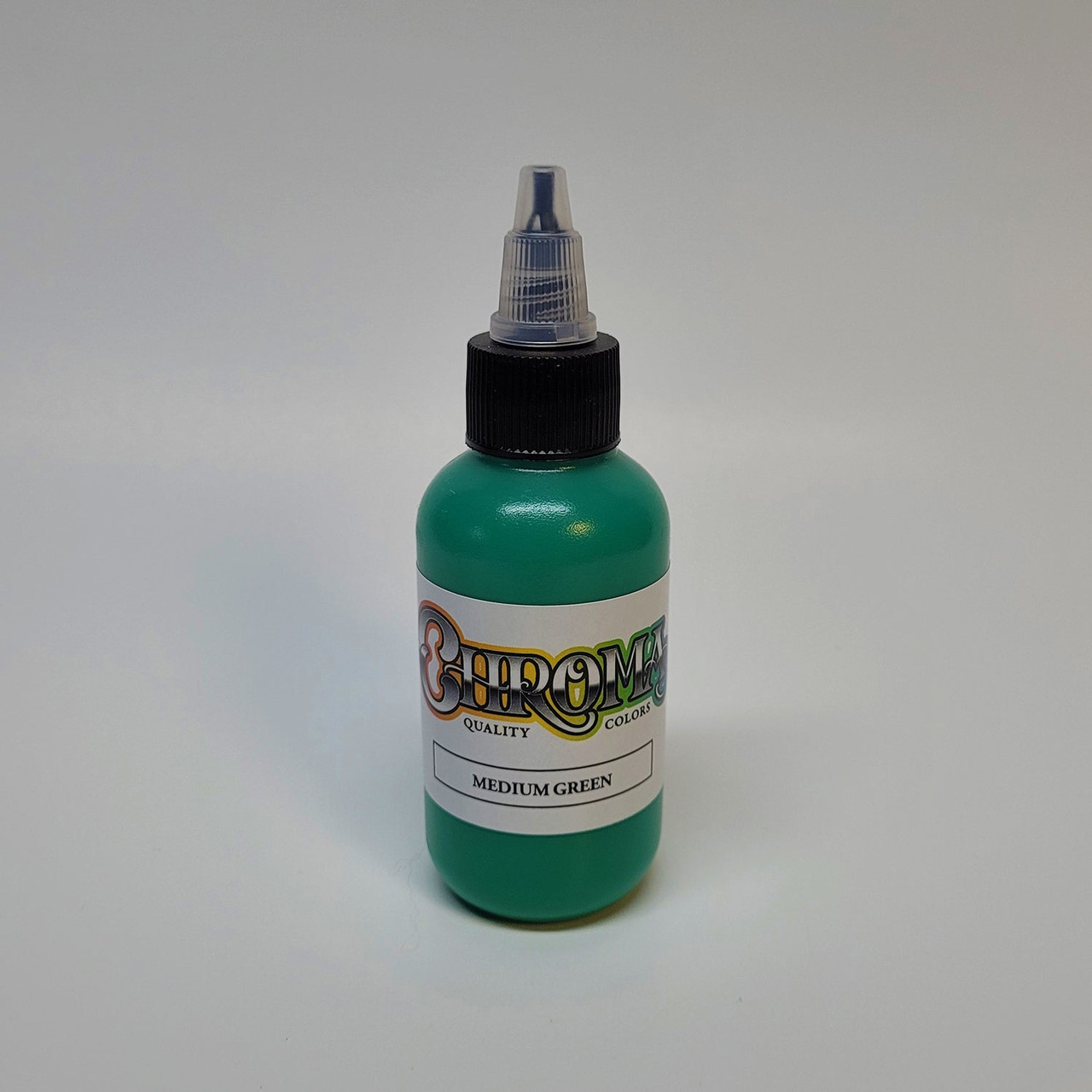 CHROMA Medium Green Tattoo Ink 1oz.