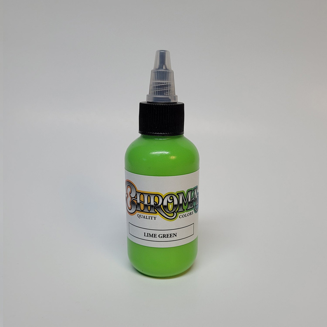 CHROMA Lime Green Tattoo Ink 1oz.