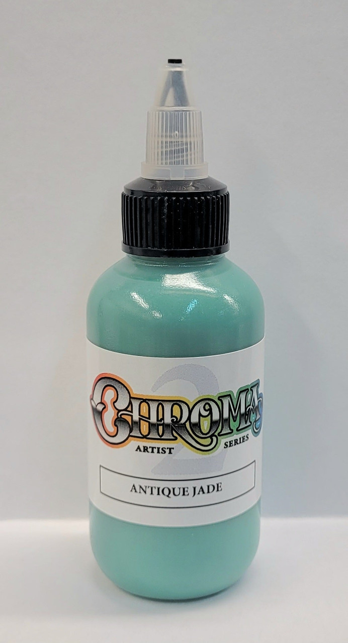 CHROMA Antique Jade Tattoo Ink 1oz.